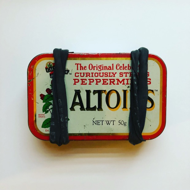 my battered but useful Altoids tin