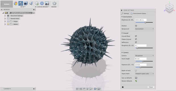Fusion 360 Interface