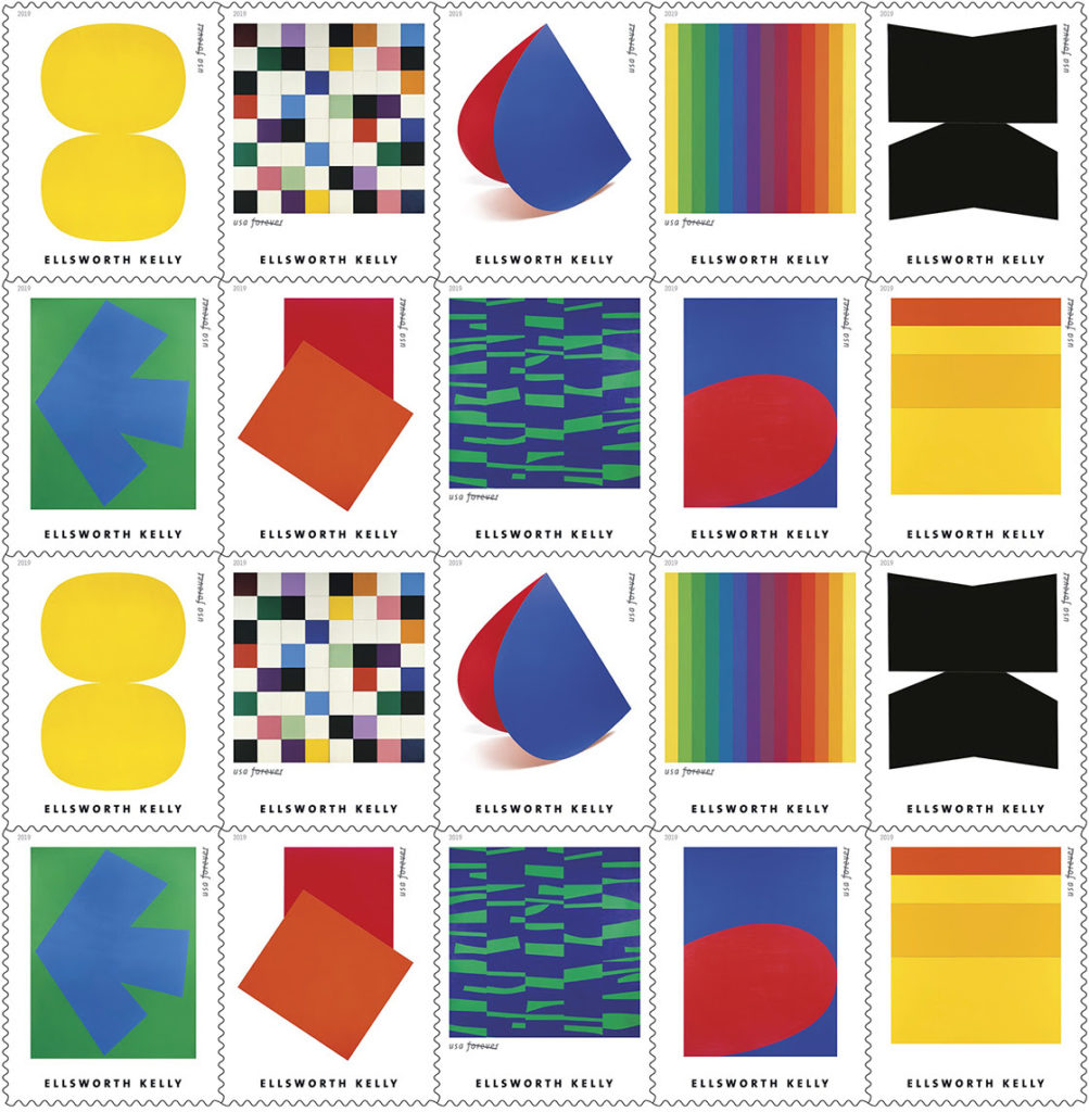 Ellsworth Kelly Stamps